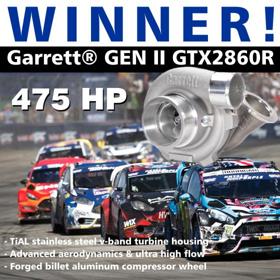 Garrett Gen II GTX2860R with TiAL v-band turbine housing...A true winner